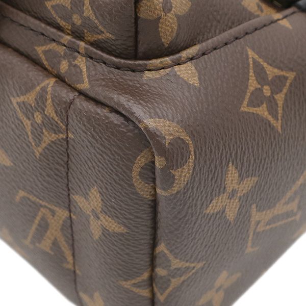 Louis Vuitton 2-Way Palm Springs Backpack Mini Monogram Canvas Gold Brown — view 4