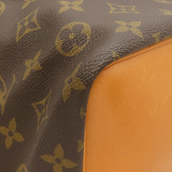 Louis Vuitton Shoulder Bag Petit Noe Monogram Canvas Gold Brown Drawstring — view 4