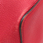 Gucci Shoulder Bag Soho Interlocking G Leather Red Gold Tassel Show — view 4