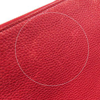 Gucci Shoulder Bag Soho Interlocking G Leather Red Gold Tassel Show — view 5