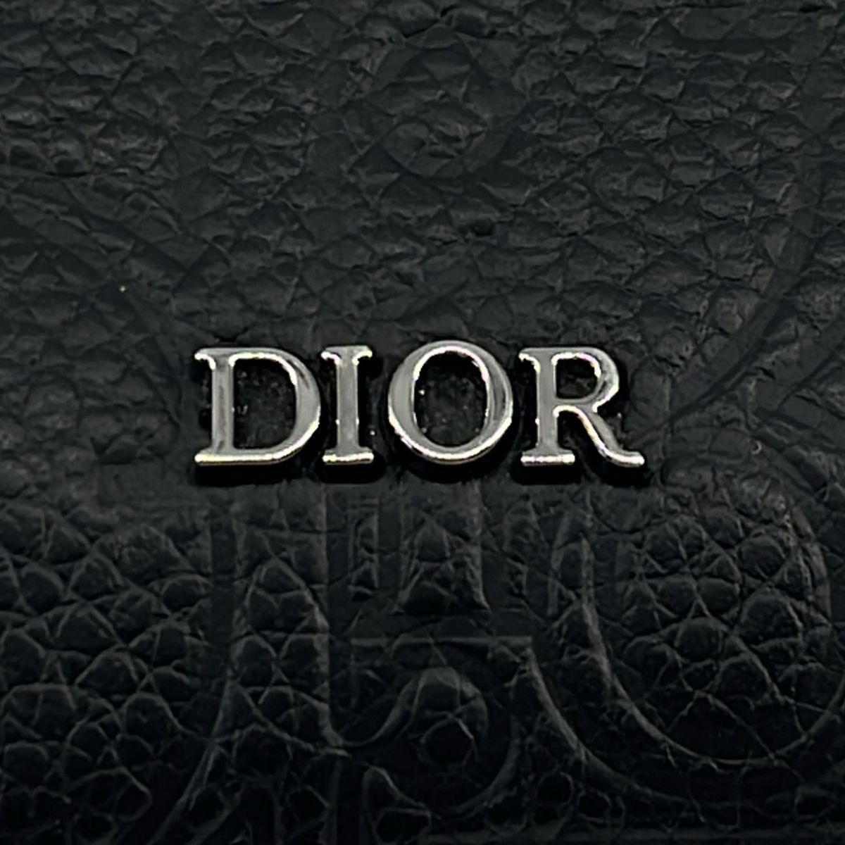 Dior Gravity Leather Coin Purse Black — view 5