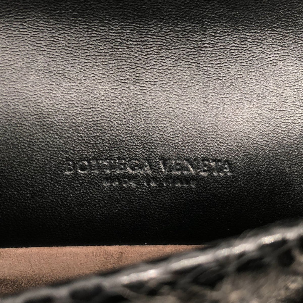 Bottega Veneta Intrecciato Fringe Handbag Black — view 4