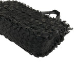 Bottega Veneta Intrecciato Fringe Handbag Black — view 7
