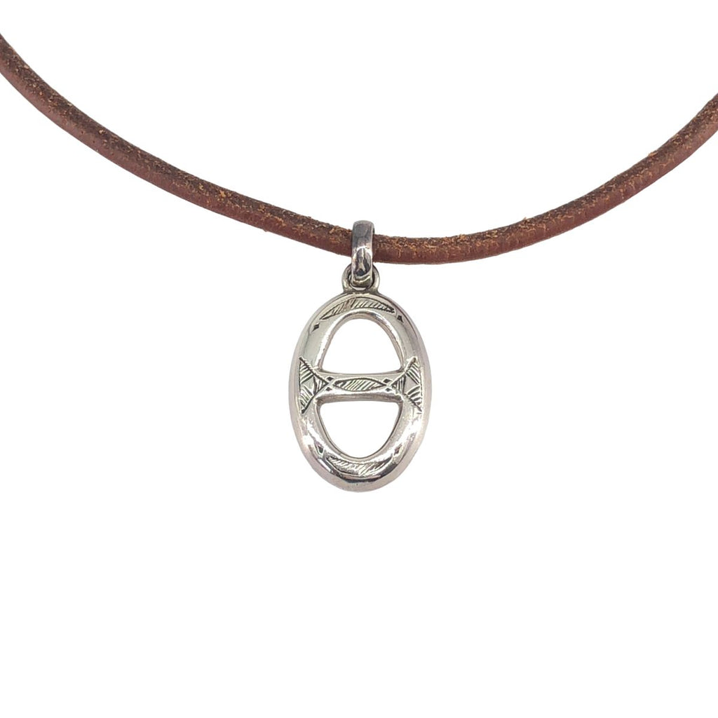 Hermes Tuareg Chaine D'ancre Choker Necklace — view 3