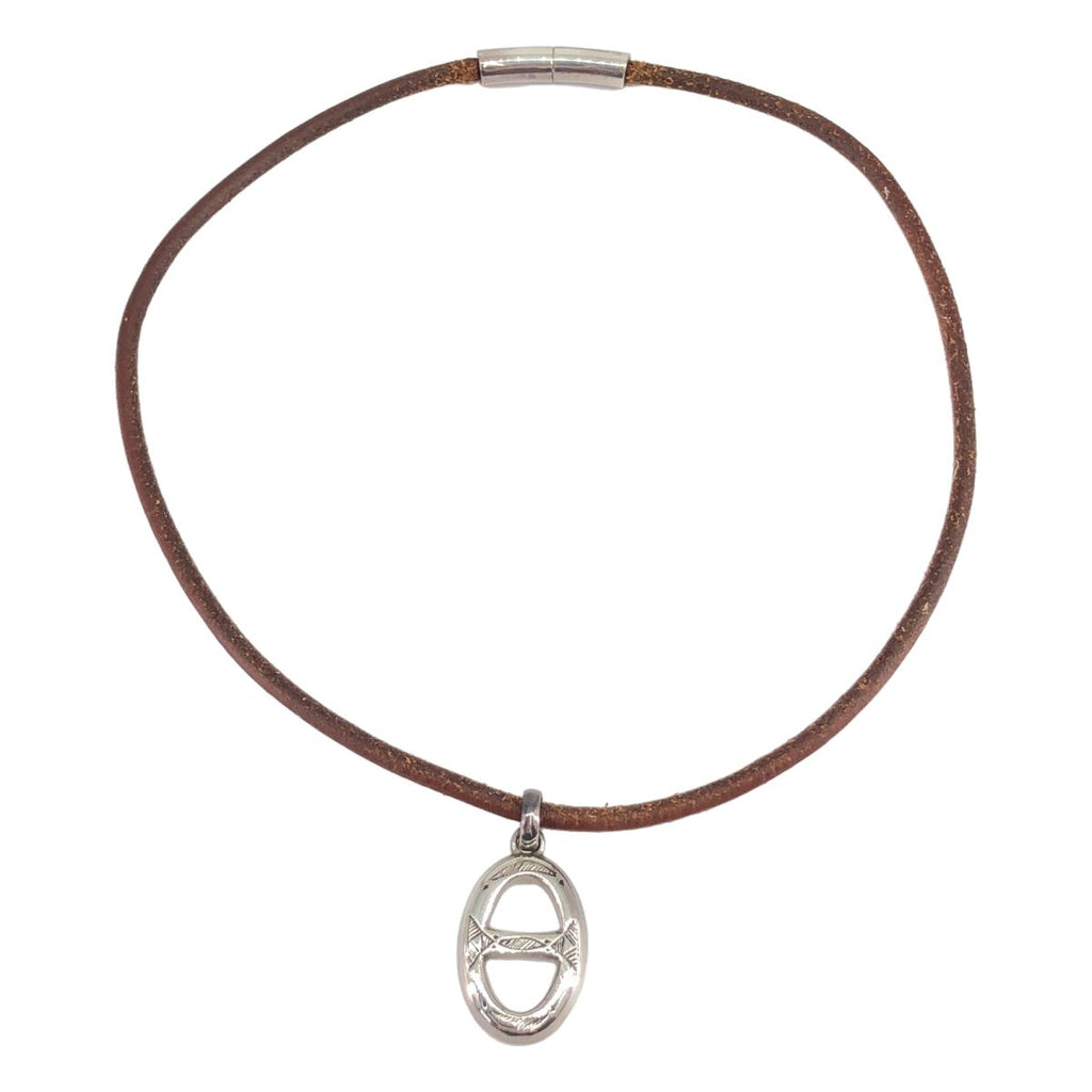 Hermes Tuareg Chaine D'ancre Choker Necklace — view 2
