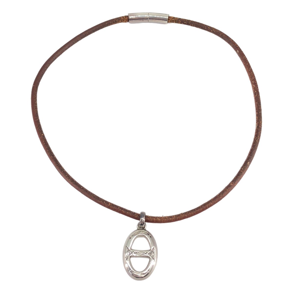 Hermes Tuareg Chaine D'ancre Choker Necklace — view 2