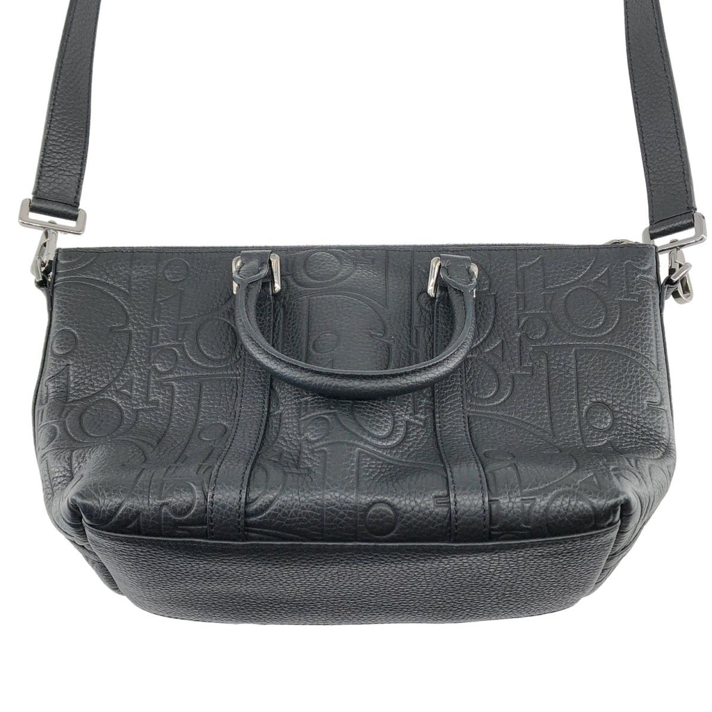 Dior Weekender PM 2-Way Shoulder Bag Black — view 4