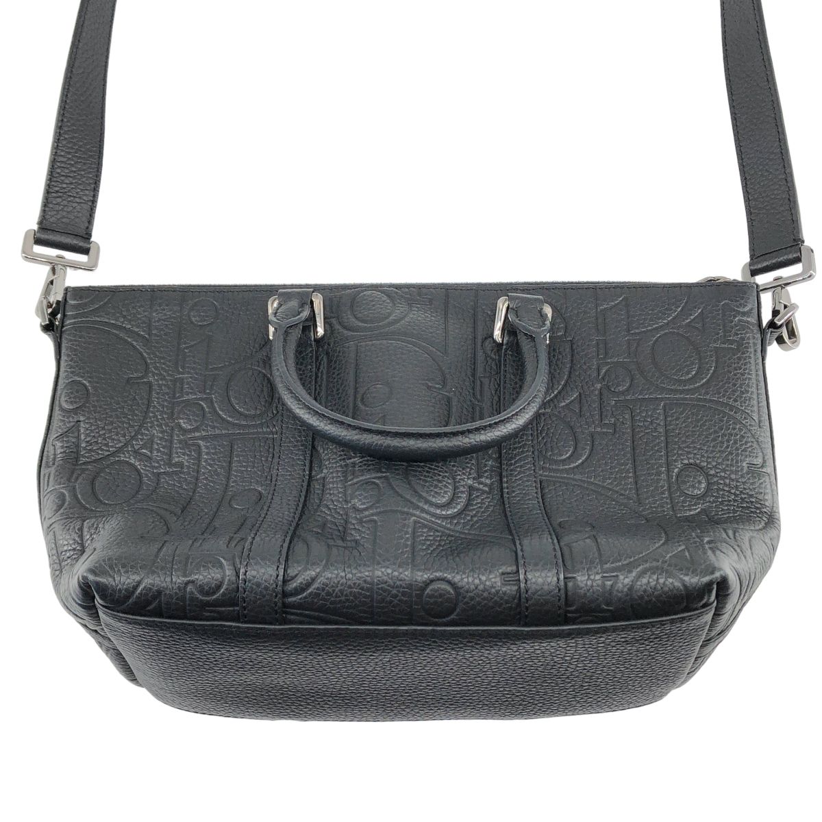 Dior Weekender PM 2-Way Shoulder Bag Black — view 4