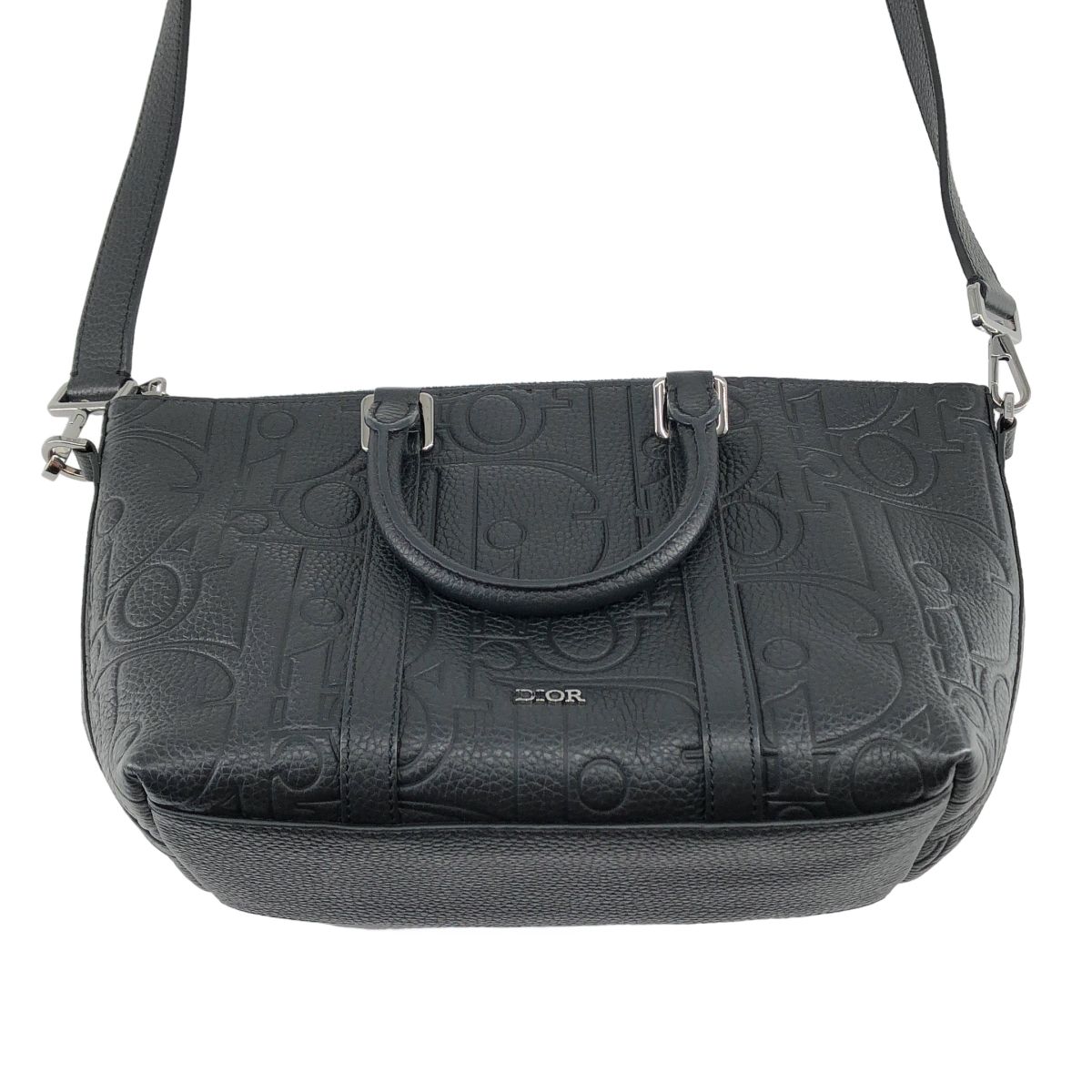 Dior Weekender PM 2-Way Shoulder Bag Black — view 3
