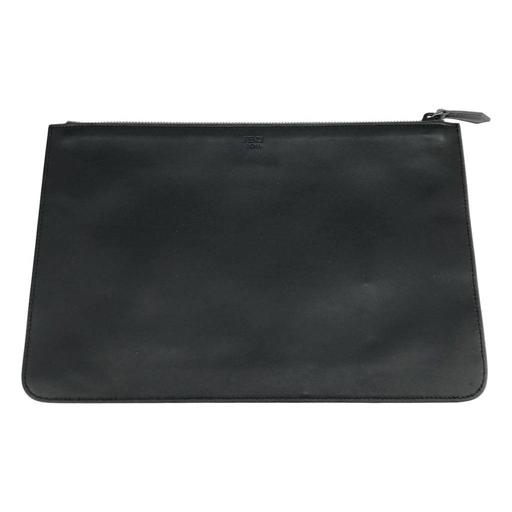 Fendi Bugs Eye Monster Clutch Black — view 2