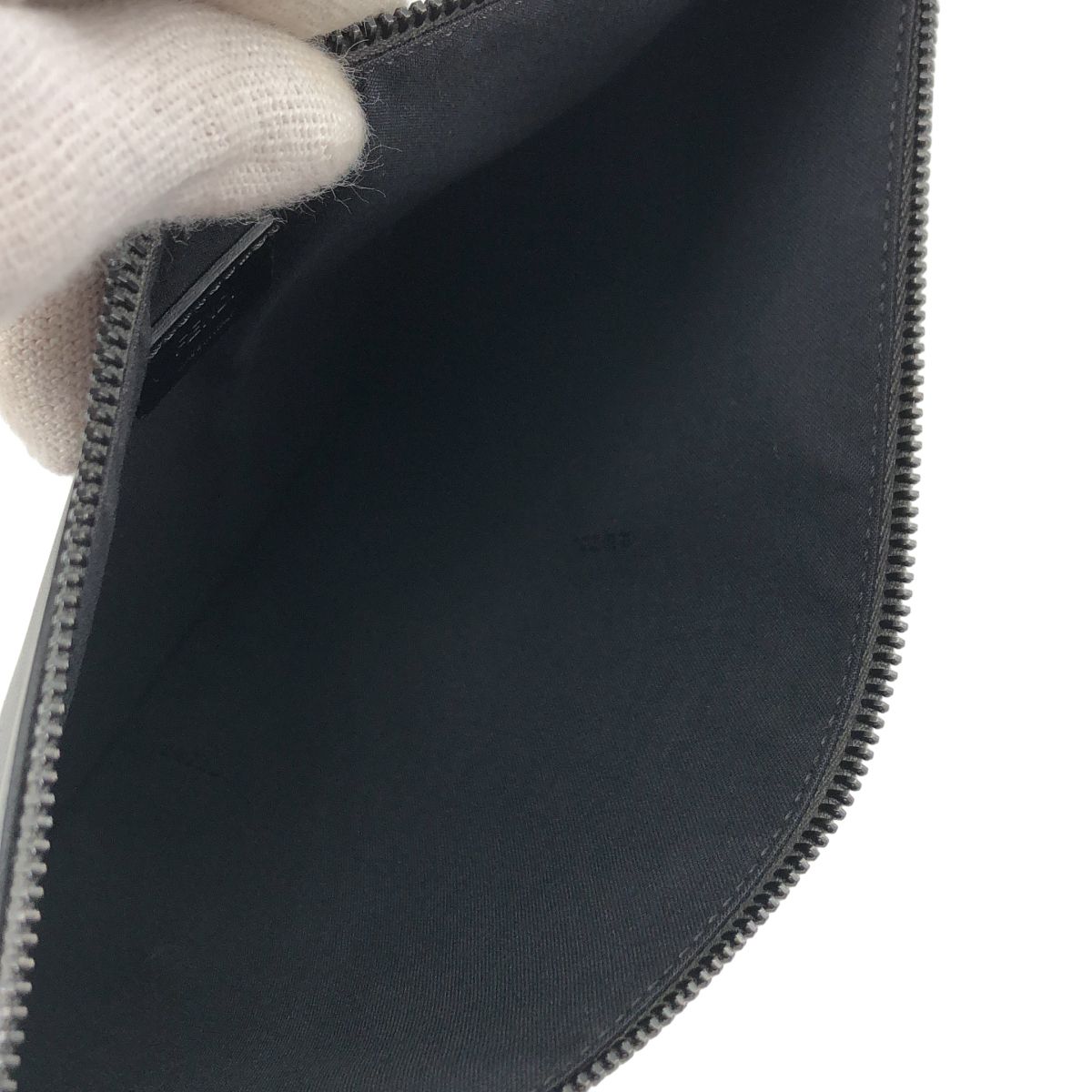Fendi Bugs Eye Monster Clutch Black — view 3