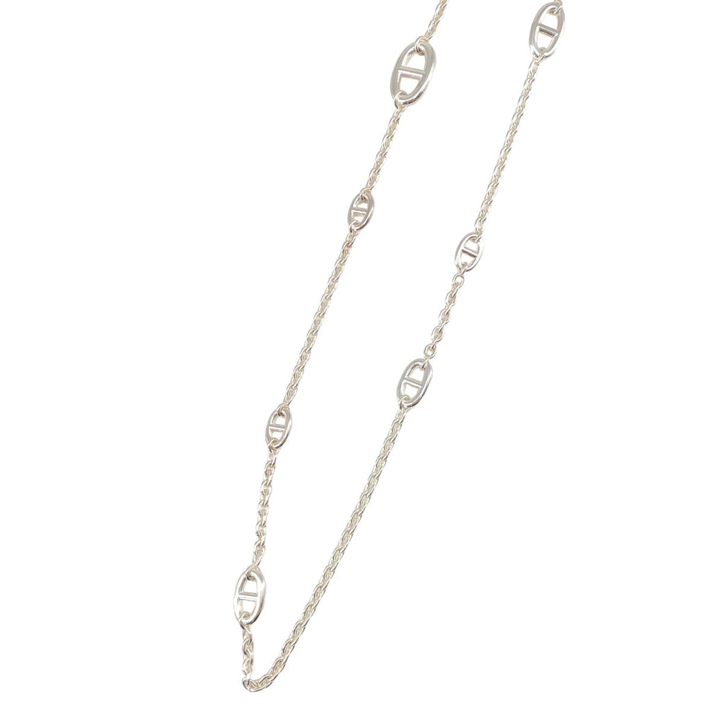 Hermes Chaine D'ancre Farandole 160 Necklace Silver — view 4