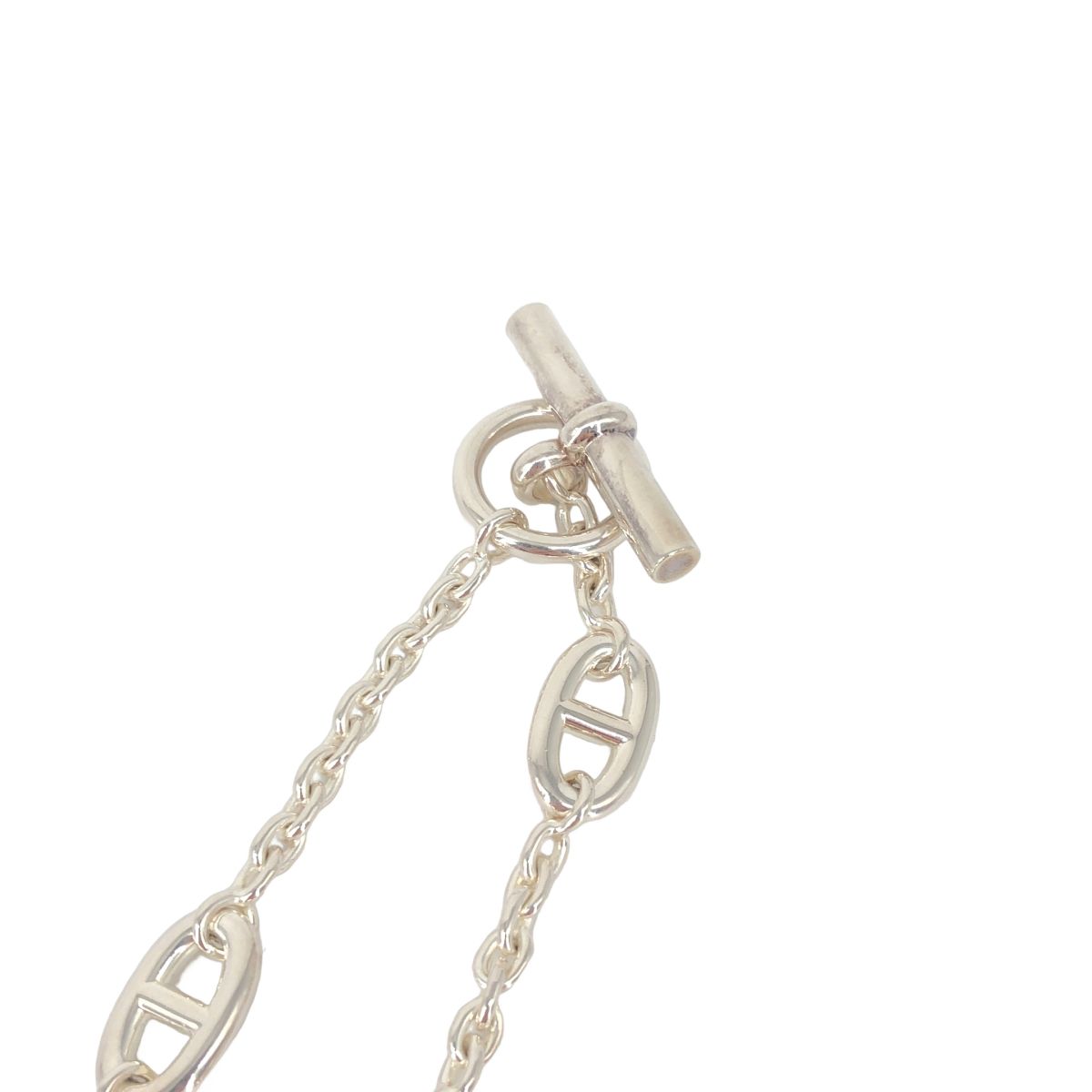 Hermes Chaine D'ancre Farandole 160 Necklace Silver — view 5