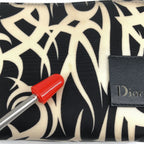 Dior Homme Tribal Pattern Pouch Black Beige — view 6