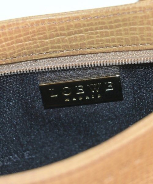 Loewe Leather Handbag Tan — view 4
