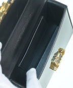 Celine Patent Small Box Handbag — view 4