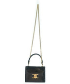 Celine Patent Small Box Handbag — view 3