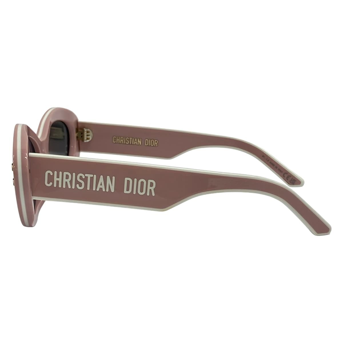 Dior Sunglasses Black Pink Beige White Star Eyewear — view 2