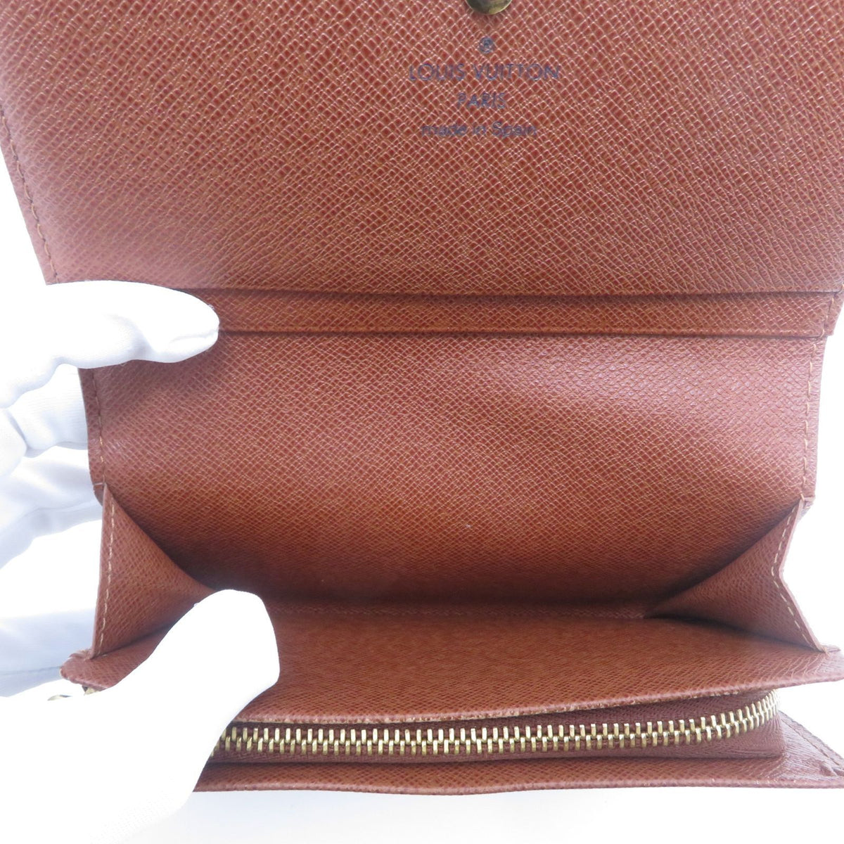 Louis Vuitton Porte Monnaie Billets Tresor Monogram — view 7