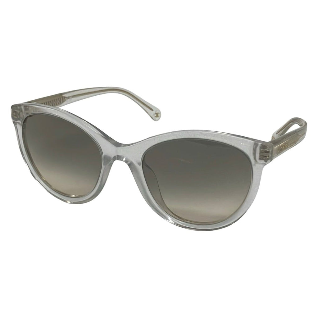 Chanel Sunglasses Clear Gold Glitter Eyewear