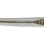 Chanel Sunglasses Clear Gold Glitter Eyewear — view 4