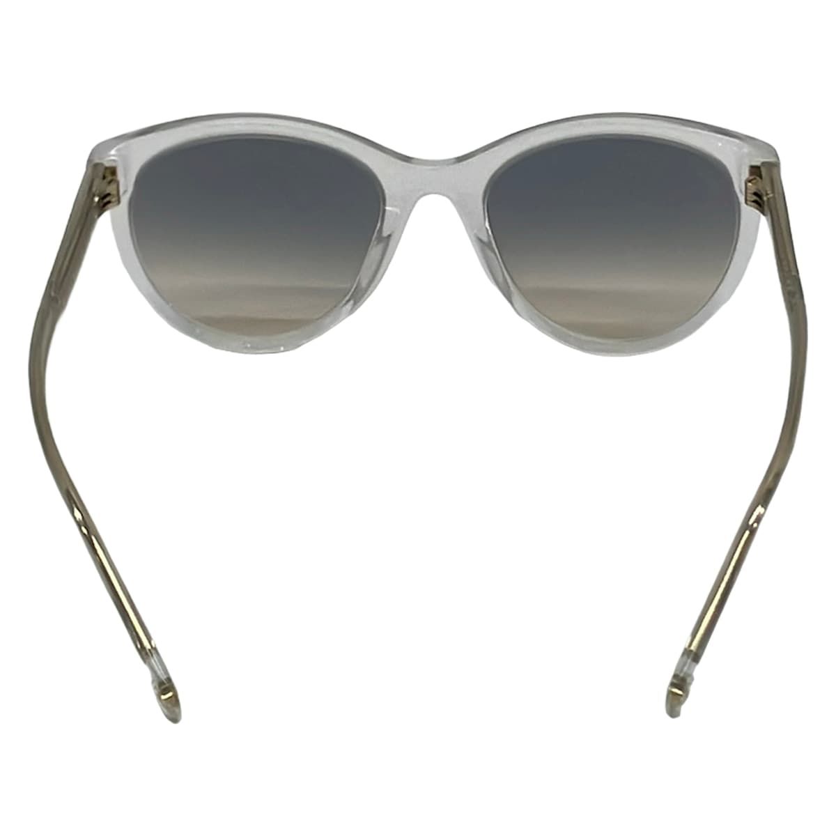 Chanel Sunglasses Clear Gold Glitter Eyewear — view 3
