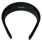 Dior Headband Black White Houndstooth Pattern — view 2