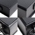 Fendi Box Shoulder Bag Black — view 5