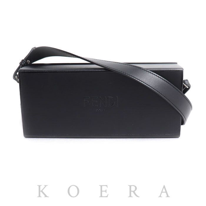 Fendi Box Shoulder Bag Black