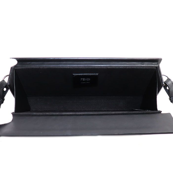 Fendi Box Shoulder Bag Black — view 4