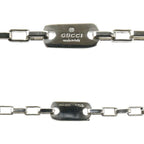 Gucci 925 Sterling Silver G Logo Plate Necklace 49 — view 5