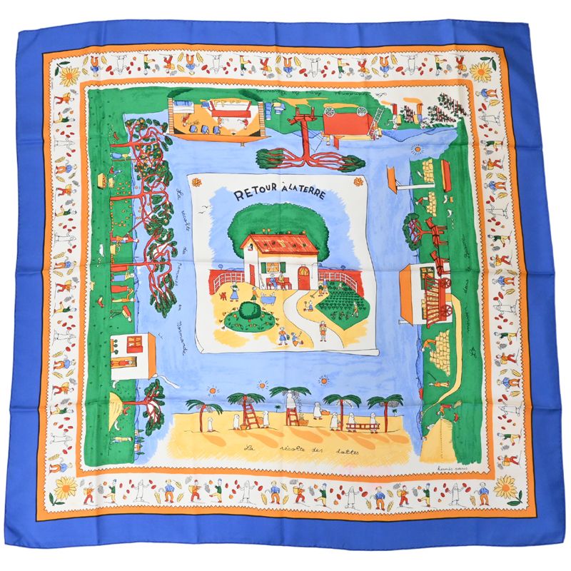 Hermes Scarf Multicolor