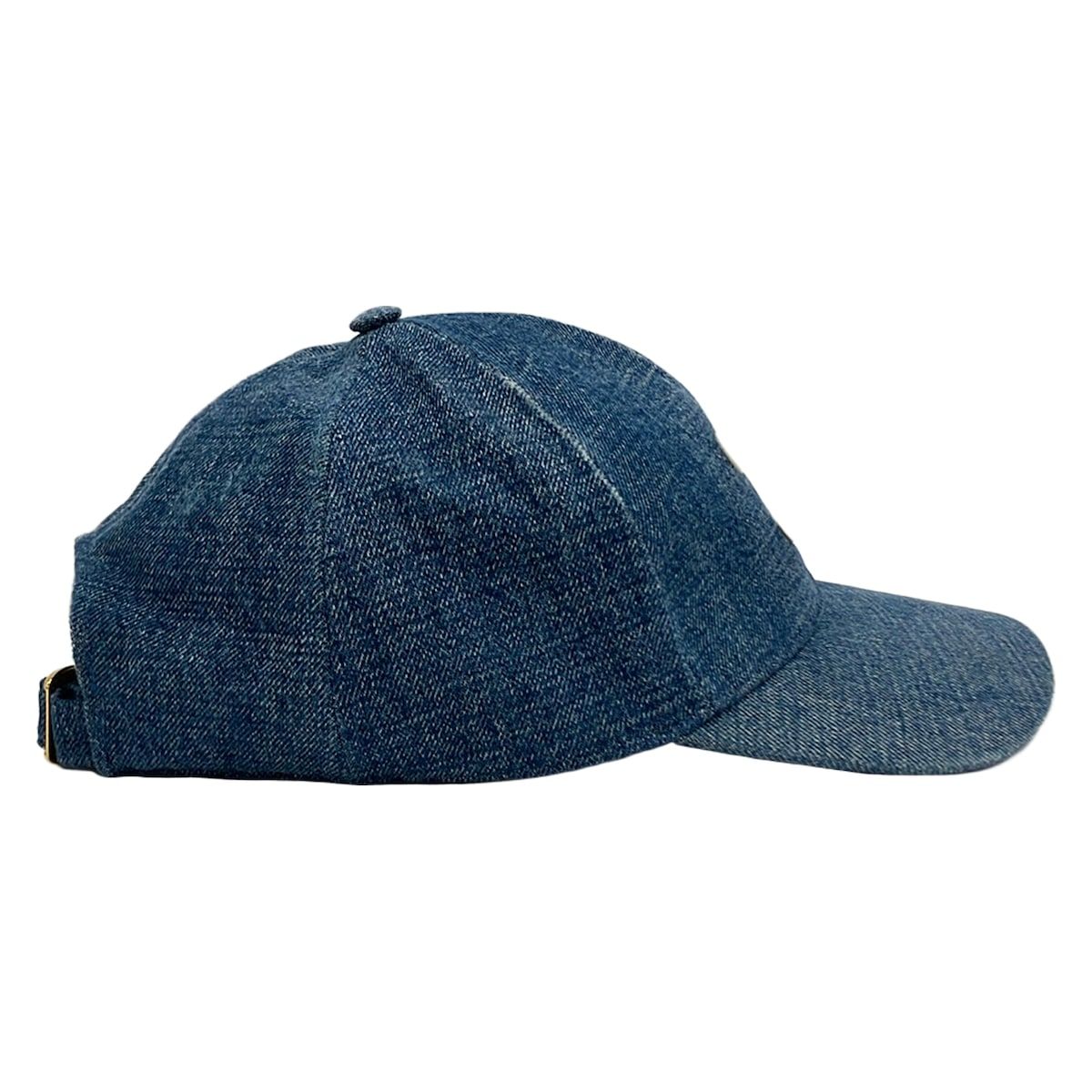 Celine Cap L Blue White Cotton Hat — view 2