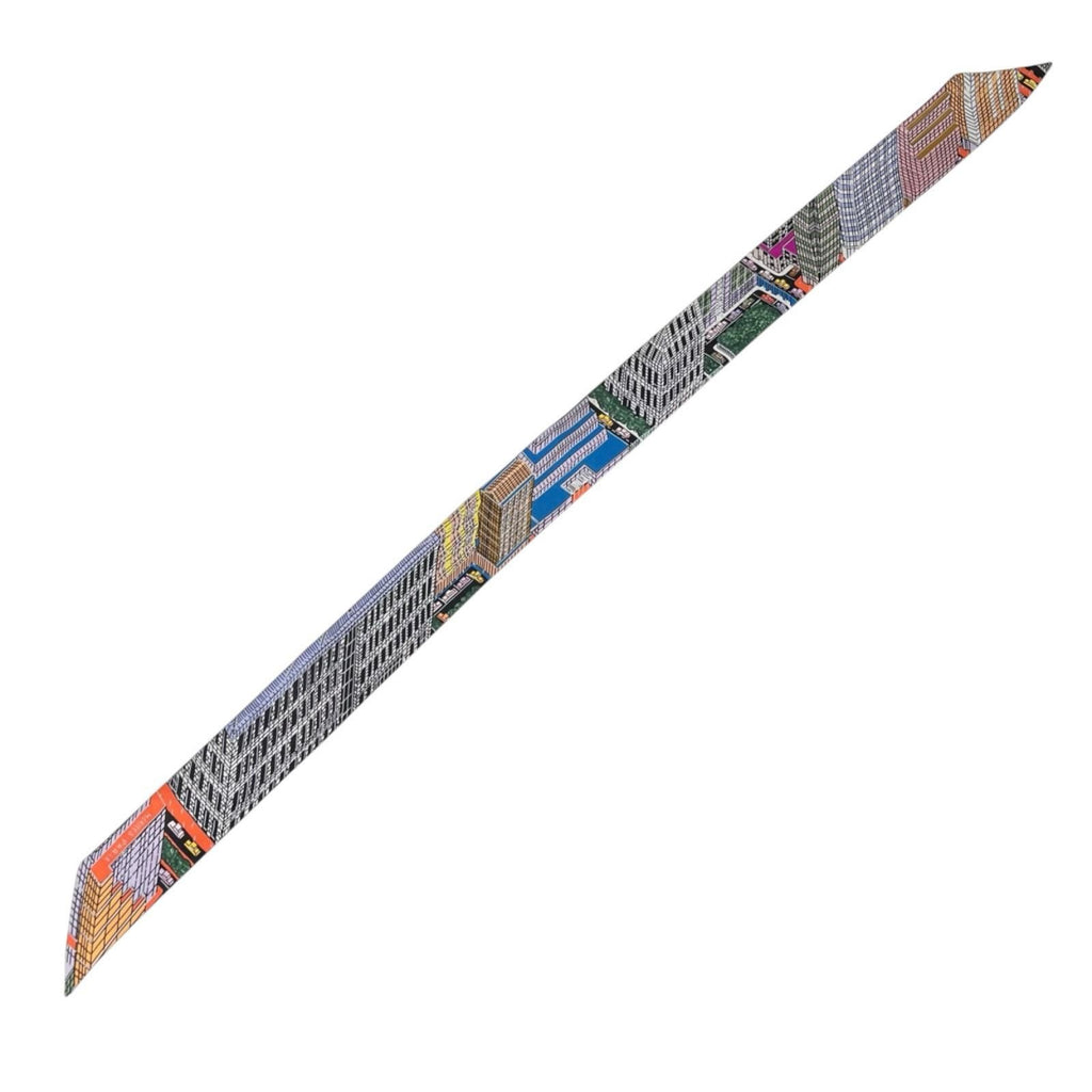 Hermes Twilly Pantin City Scarf Silk Multicolor — view 2