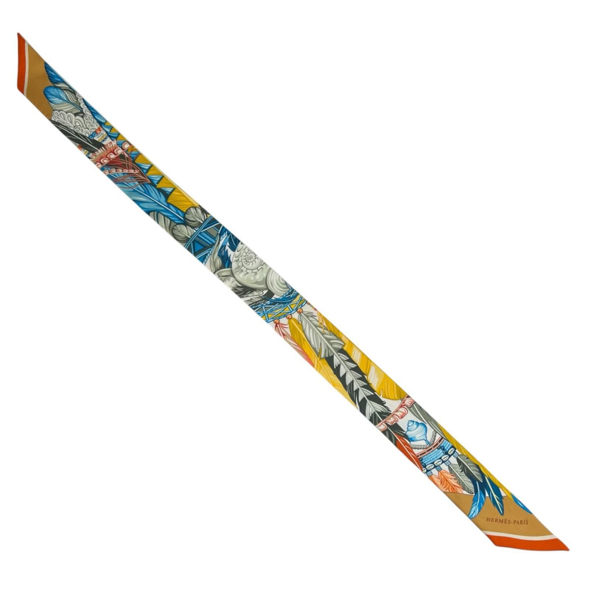 Hermes Twilly Dance Pacific Scarf Silk Multicolor — view 2