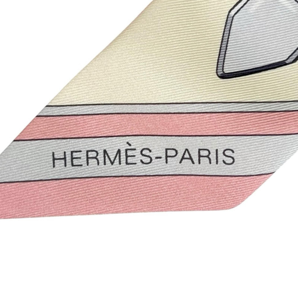 Hermes Twilly Gran Tulalala Scarf Silk Multicolor — view 6