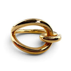 Hermes Jumbo Scarf Ring Metal Gold — view 3