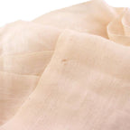 Hermes Shawl Scarf Cashmere Linen Pink Beige — view 3