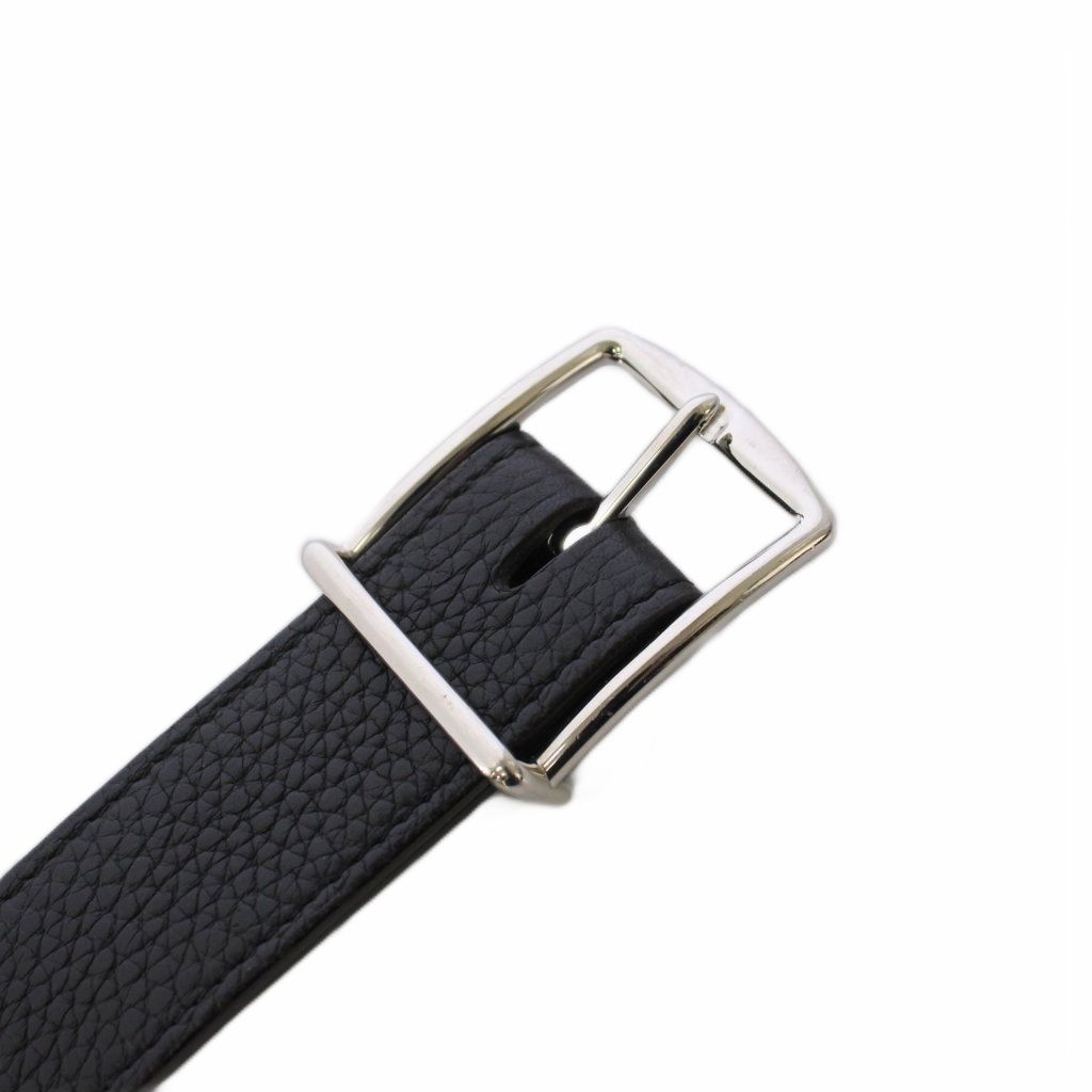Hermes Leather Belt Black — view 3