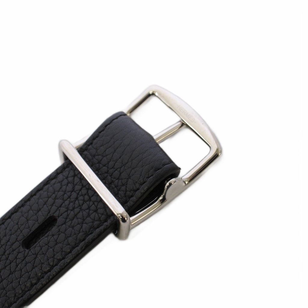 Hermes Leather Belt Black — view 4