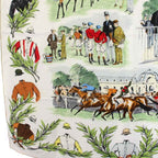Hermes Scarf Carre 90 Chantilly Lee Racecourse All Over Print Multicolor — view 6