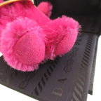 Prada Bear Fabric Pink Bag Charm Key Holder — view 5