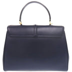 Celine Medium Leather Navy 2-Way Shoulder Bag — view 3
