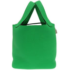 Hermes Picotin Lock PM Taurillon Clemence Vert Comic Green Handbag — view 5
