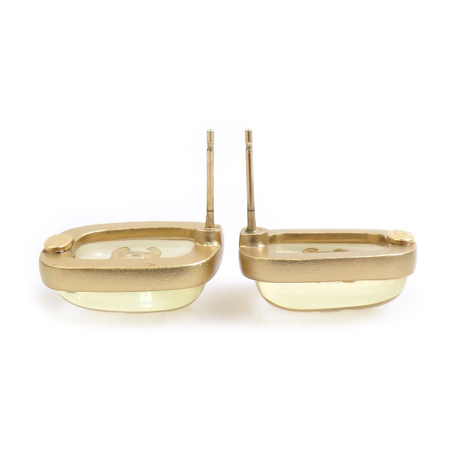 Chanel Earrings CC Logo — view 6