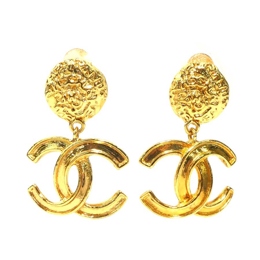 Chanel Earrings CC Logo