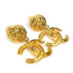 Chanel Earrings CC Logo — view 2