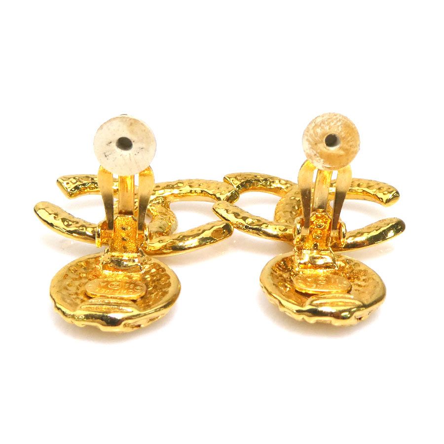 Chanel Earrings CC Logo — view 6