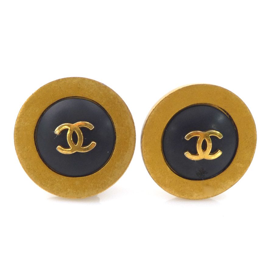 Chanel Earrings CC Logo