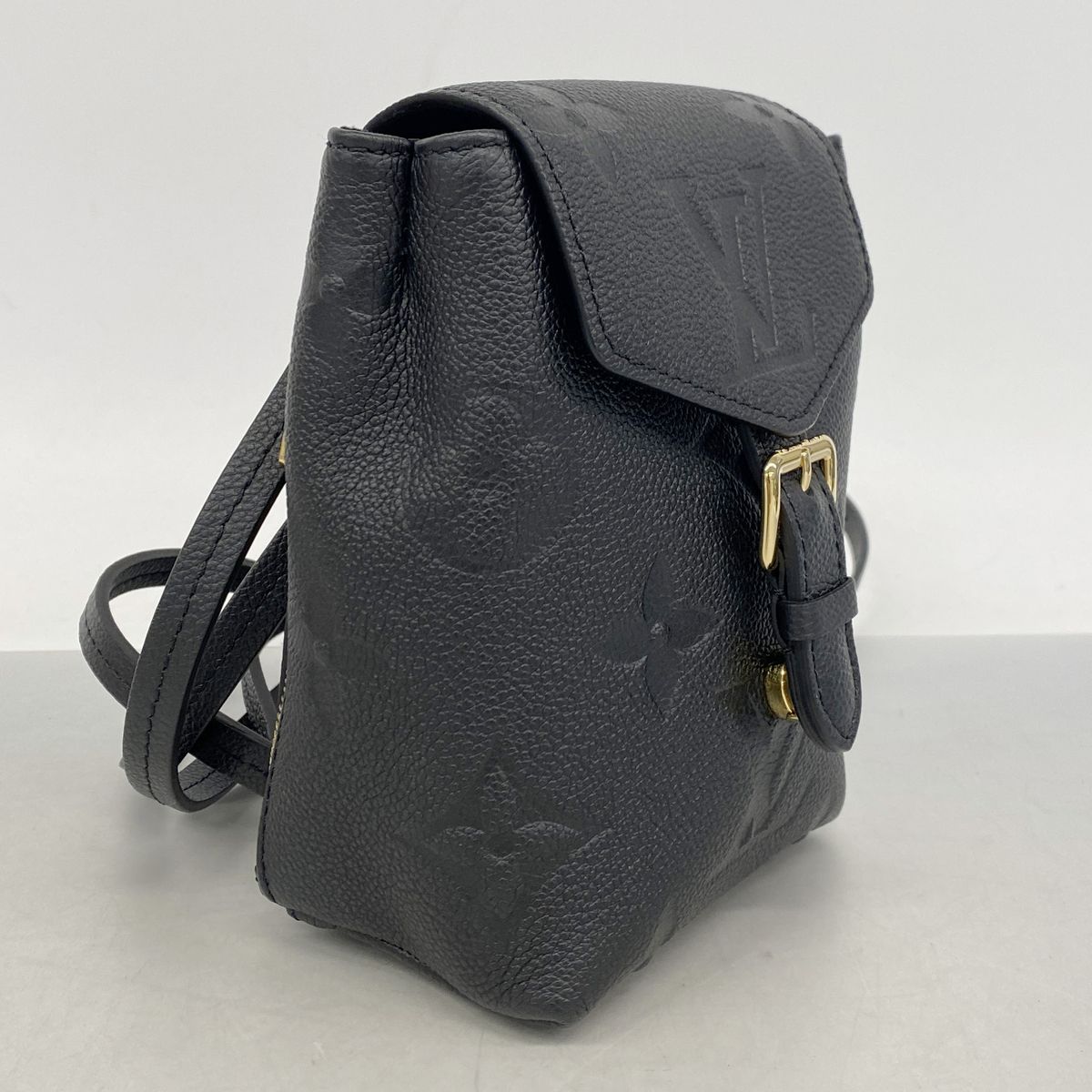 Louis Vuitton Backpack Monogram Empreinte Tiny Noir — view 2